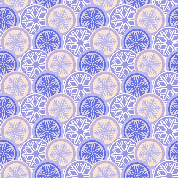 Invierno moderno geométrico sin costura patrón ornamento fondo — Vector de stock