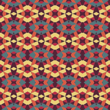 Modern geometrik seamless modeli süsleme arka plan