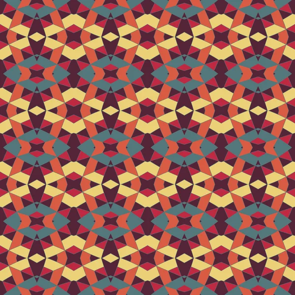 Modern geometric seamless pattern ornament background — Stock Vector