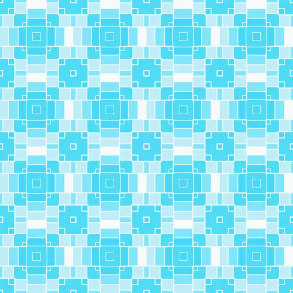 Pixel moderne geometrische naadloze patroon sieraad achtergrond — Stockvector