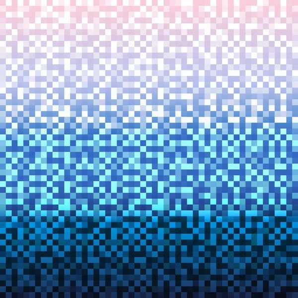 Пиксельный современный геометрический бесшовный фон орнамента — стоковый вектор