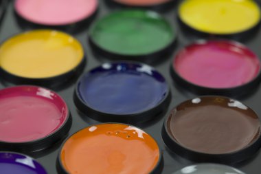 renkli boya. suluboya