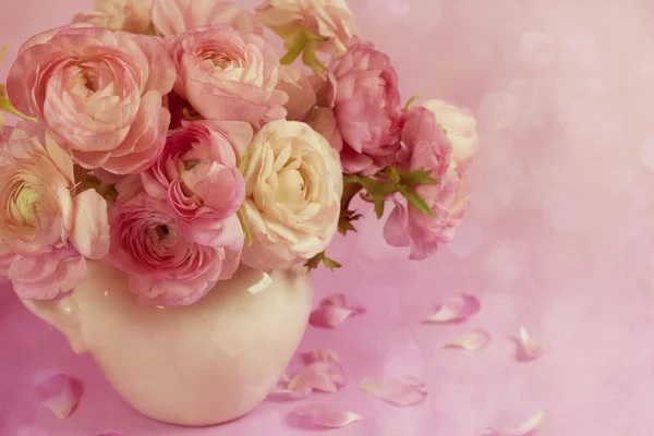 Blommor art design. bröllop julkort — Stockfoto