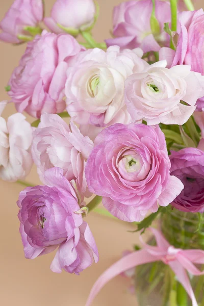 Çiçek sanat. Düğün tebrik kartı — Stok fotoğraf