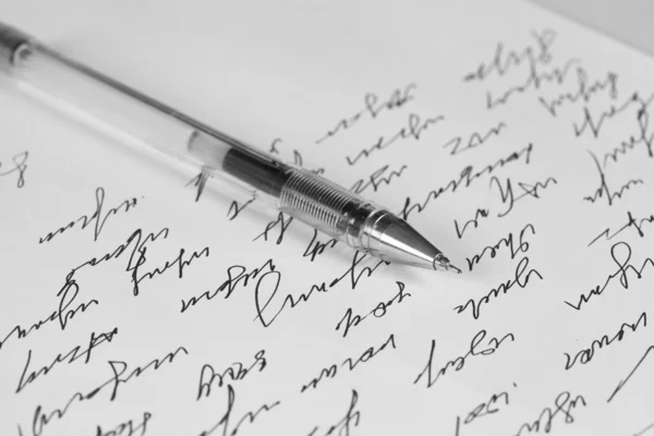 Handwriting letter — Stock Photo, Image