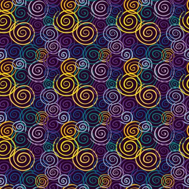 etnik modern seamless modeli süsleme arka plan