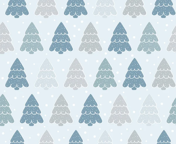 Background Christmas trees, vector illustration — Wektor stockowy