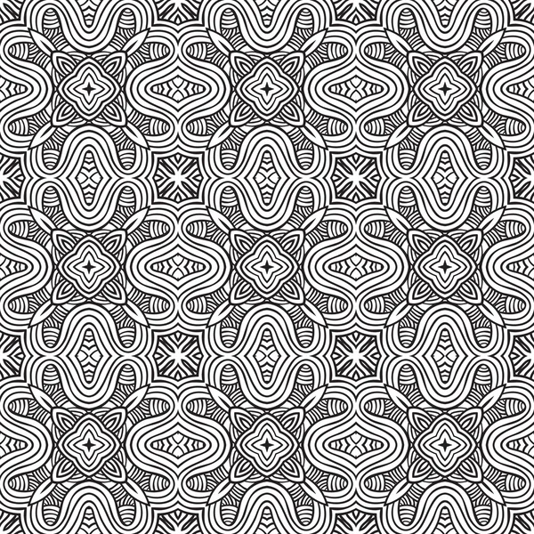 Decorative modern geometric seamless pattern — Stock Vector