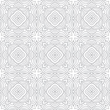 Dekoratif modern geometrik seamless modeli