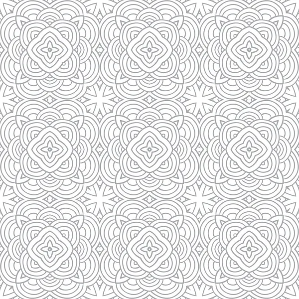 Decorative modern geometric seamless pattern — Stock Vector