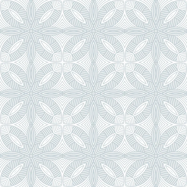 装飾的なモダンな幾何学的なシームレス パターン — ストックベクタ