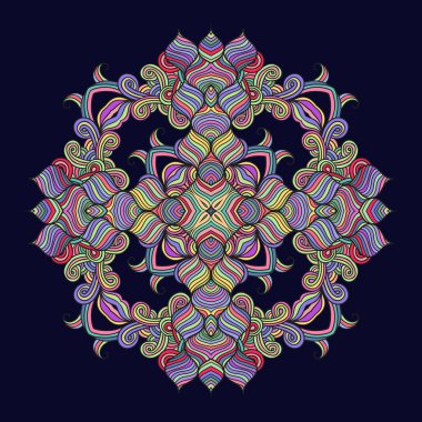 çağdaş bardak altlığı peçete yuvarlak dantel çiçek desenli