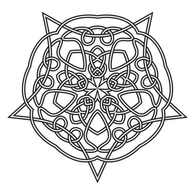 çağdaş bardak altlığı peçete yuvarlak dantel çiçek desenli