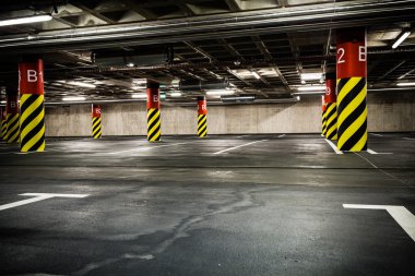 Bodrum, yeraltı iç kapalı otopark