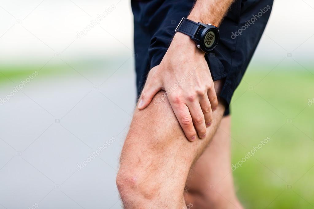 Runner leg pain during training