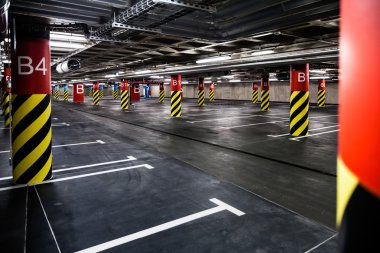 Park garaj yeraltı iç