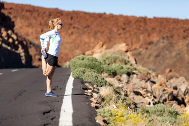 runner yollarda germe