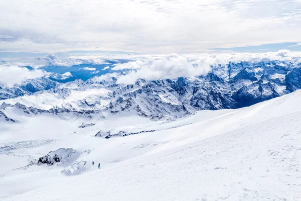 Montañas paisaje, Cáucaso Rusia — Foto de Stock