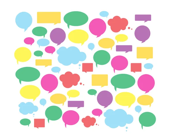 Speech bubbles — Stock Photo, Image