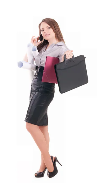 Businesswoman on Phone — Stock Photo, Image