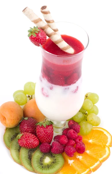 Fruit cocktai — Stock Photo, Image