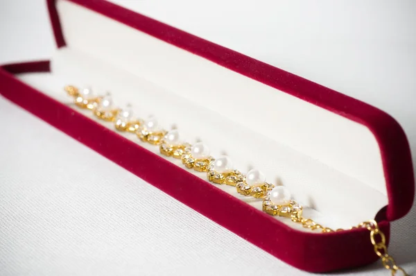 Golden jewelry — Stock Photo, Image