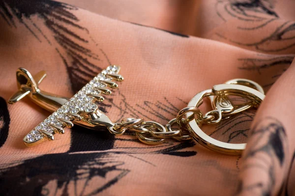 Fashionable key-ring — Stock Photo, Image