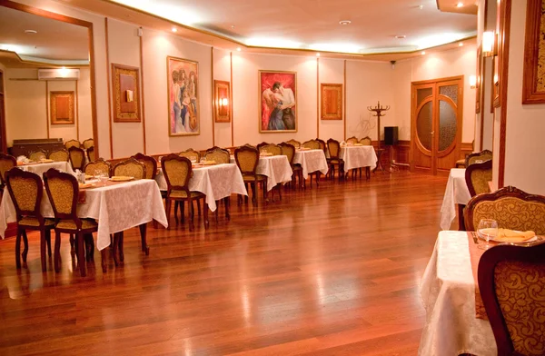 Interior of the restaurant — Stock Photo, Image