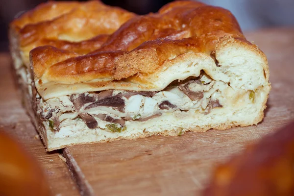 Tasty homemade pie — Stock Photo, Image