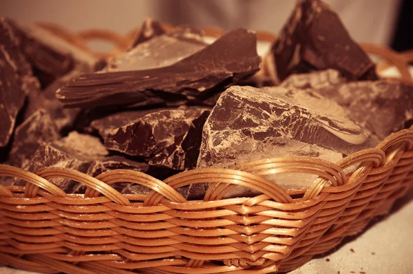 Leckeres Schokoladendessert — Stockfoto