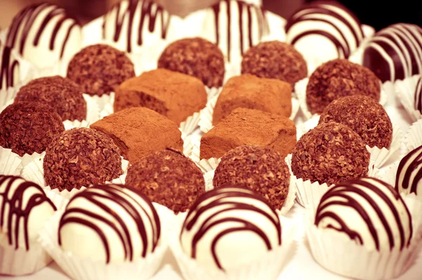 Choklad godis samling — Stockfoto