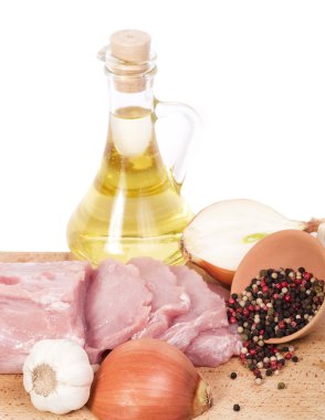 Baharat ile taze çiğ et