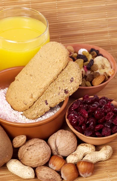 Leckeres Frühstück. gesunde Ernährung — Stockfoto