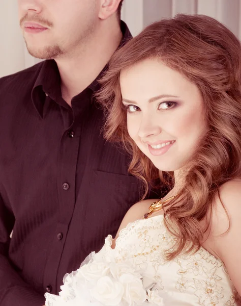 Bride and groom — Stock Photo, Image