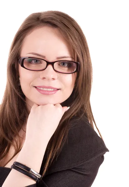 Businesswoman wearing glasses — Stock Photo, Image