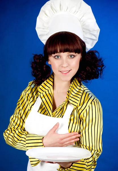 Cook woman — Stock Photo, Image