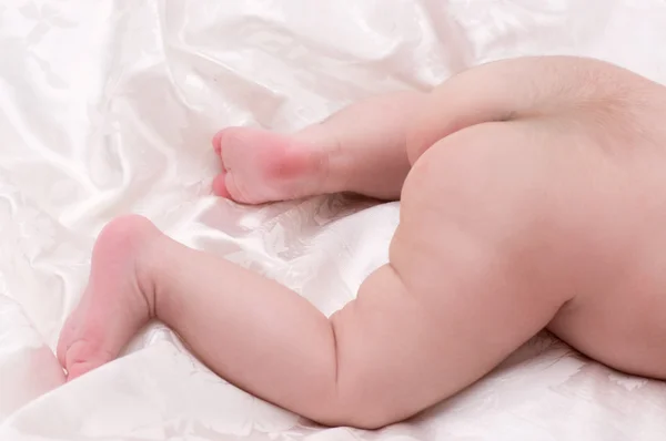 Pasgeboren baby voeten — Stockfoto