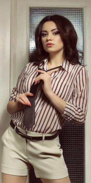 Young fashion girl portrait — Stock Photo, Image