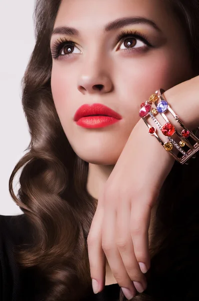 Bracelet femme en bijoux — Photo