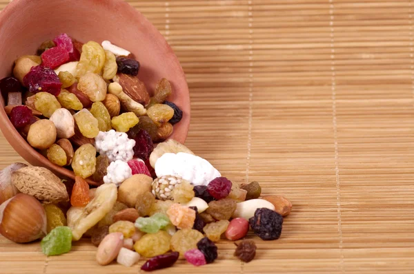 Dried fruits mix — Stock Photo, Image