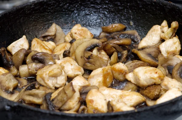 Roasted mushrooms — Stock Photo, Image