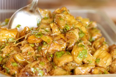 Kızarmış yağlı mantar