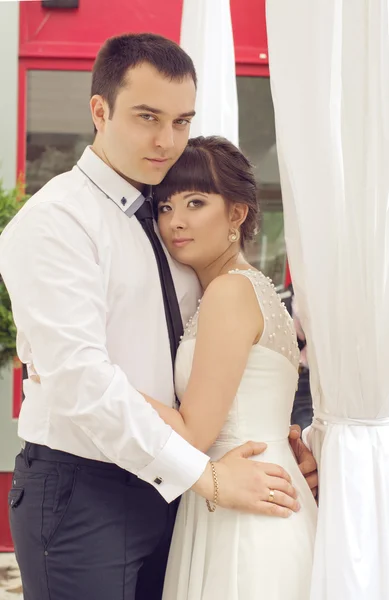 Bride and groom — Stock Photo, Image