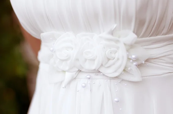 Bruden i klänning — Stockfoto