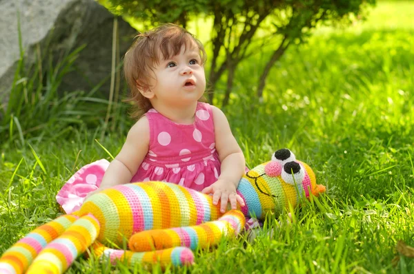 Bebé niña — Foto de Stock