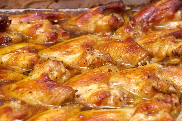 Roast chicken wings — Stock Photo, Image