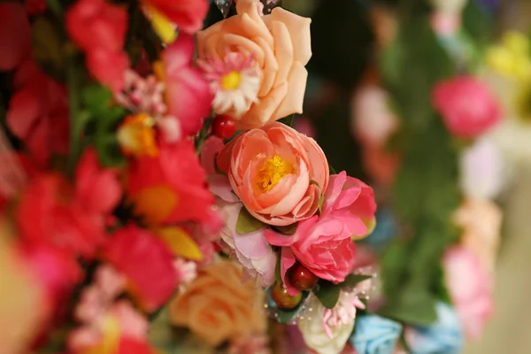 Artificial flowers — Stock Photo, Image