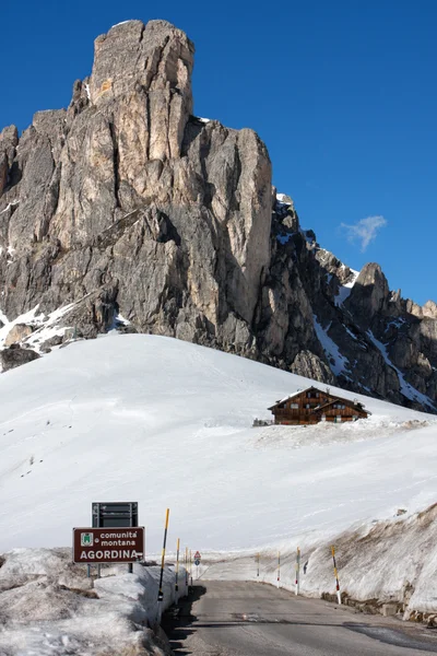 ホテル passo giau — ストック写真