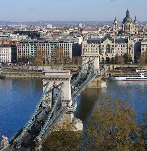 Puente de cadena — Foto de Stock