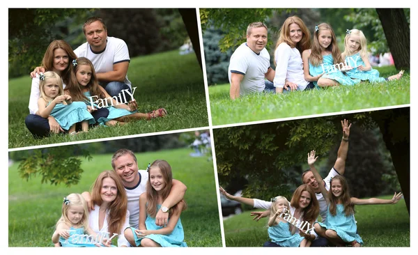 Familie — Stockfoto